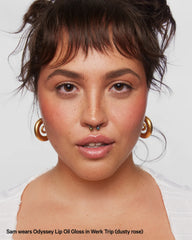 Milk Makeup Odyssey Lip Oil Gloss-Werk trip Dusty Rose 6.5ml (no box)