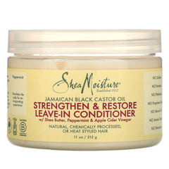 SheaMoisture Jamaican Black Castor Oil Leave In Conditioner For Damaged Hair 340ml