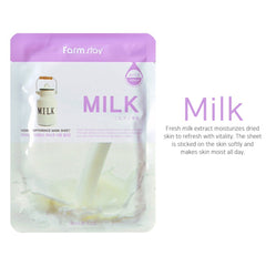FARM STAY Visible Difference Mask Sheet Milk