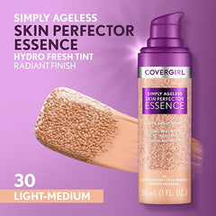 Covergirl - Simply Ageless Skin Perfector Essence Foundation (beads slightly melted)