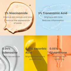 Nine less MELA-PRO 5% Tranexamic Acid Serum 30ml