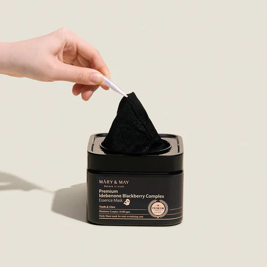 Mary n May Premium Idebenon Blackberry Complex Essence Mask 20EA/250g