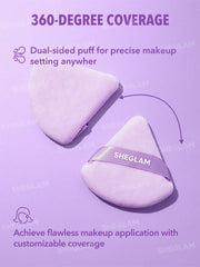 Sheglam Insta-Ready Powder Puff 3 pieces(purple)