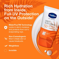 VASELINE SUN RANGE DAILY SUN CREAM WITH SPF 50 (50ml)