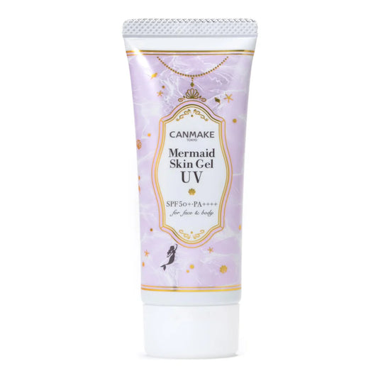 Canmake Mermaid Skin Gel UV SPF50+ PA++++ Niacinamide Purple Sunscreen 40g