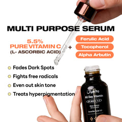 Jumiso - All Day Pure C 5.5 Glow Serum fragrance-free, | 1.01 fl oz, 30 ml