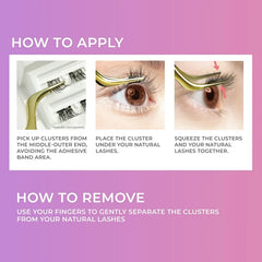 KISS imPRESS Falsies Press On 12 Lash Clusters