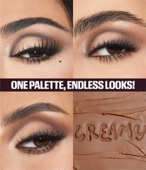 HUDA BEAUTY CREAMY OBSESSIONS EYESHADOW PALETTE