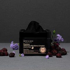 Mary n May Premium Idebenon Blackberry Complex Essence Mask 20EA/250g