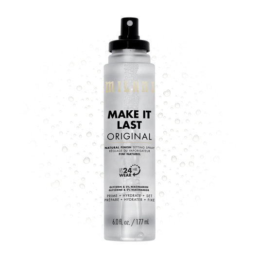 MILANI MAKE IT LAST ORIGINAL - NATURAL FINISH SETTING SPRAY 177 ML JUMBO SIZE