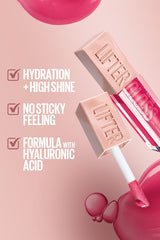 MAYBELLINE LIFTER GLOSS LIP GLOSS WITH HYALURONIC ACID