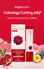 FOODOLOGY - Coleology Cutting Jelly 10 sticks (fish collagen)
