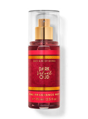 BATH & BODY WORKS DARK VELVET OUD TRAVEL SIZE FINE FRAGRANCE MIST - 75 ML