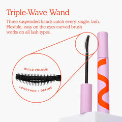 Tower 28 Beauty MakeWaves Lengthening + Volumizing Mascara 8.5ml full size