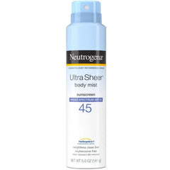 Neutrogena Ultra Sheer Body Mist Full Reach Sunscreen Spray SPF 45 141g (Expiry 05/24)