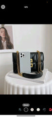 Shein Stylish Quilted Flap Shoulder Bag With Metal Chain Strap Stylish Square Flap Crossbody Bag, Solid Color Shoulder Bag, Perfect Satchel For All Occasions