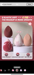 Shein 4 pieces beauty blender makeup sponge