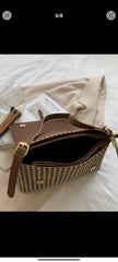 Shein Houndstooth pattern bag