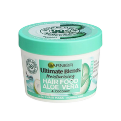 GARNIER ULTIMATE BLENDS HAIR FOOD ALOE VERA 3-IN-1 NORMAL HAIR MASK TREATMENT 390ML