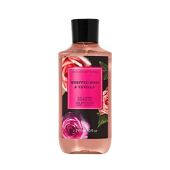 BBW Whipped Rose & Vanilla SHOWER GEL 295ML