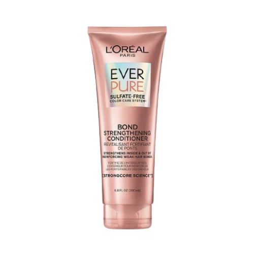 L'Oreal EVERPURE
Sulfate-Free Bond Strengthening Conditioner (With Golden Packaging)
