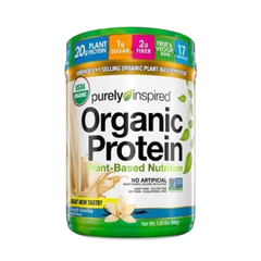 Purely Inspired Organic Protein, Plant-Based Nutrition, French Vanilla, 1.50 lbs (680 g)