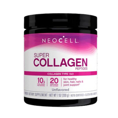Neocell Super Collagen Peptides, Unflavored, 7 oz (200 g)