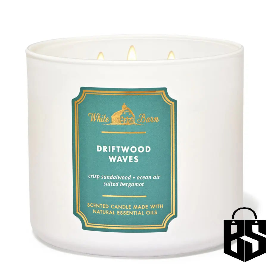Bath & Body Works Driftwood waves 3Wick Candle Skin Store Pakistan
