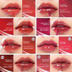 rom&nd Glasting Water Tint 4g Korean Natural Lip Tint Gloss Longlasting K-Beauty