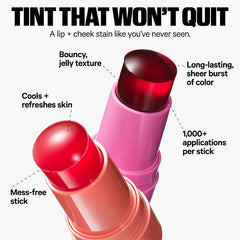 Milk Makeup Cooling Water Jelly Tint sheer lip + cheek stain
