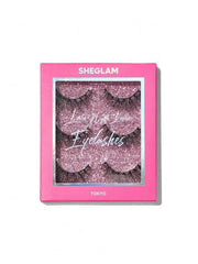 SHEGLAM Late Night Lover Full Volume False Eyelashes-Tokyo 3 Pairs