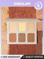 SHEGLAM STEREO FACE SIX COLOR POWDER PALETTE