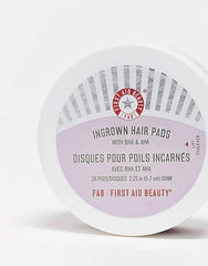First Aid Beauty
Ingrown Hair Pads with BHA & AHA