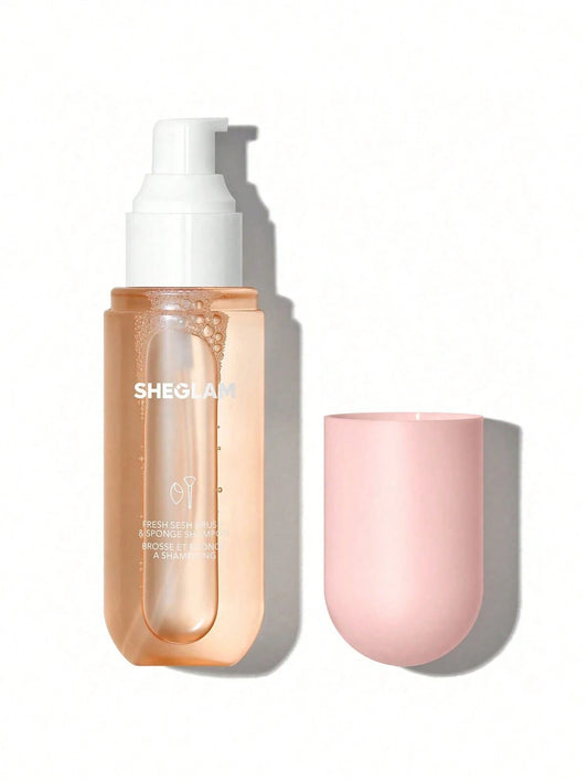 Sheglam Fresh Sesh Brush & Sponge Shampoo-Pink
