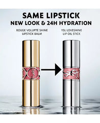 YSL LOVESHINE LIP OIL STICK mini 1.3g (201 Rosewood Blush)