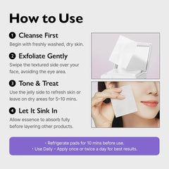 Genabelle Melacare Jelly Touch Dual Pad - 60ea
