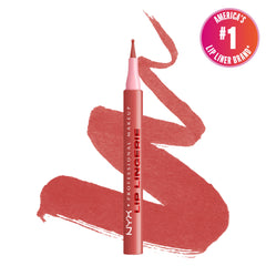 NYX professional lip lingerie lip liner stain