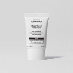 PLEUVOIR Rose Wood Hand Cream 30ml - Vegan
