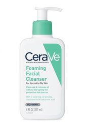 Foaming facial cleanser