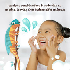 Aveeno Kids Face and Body Gel Cream Lotion for Sensitive Skin, 227g