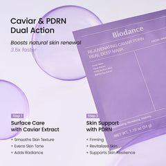 Biodance Rejuvenating Caviar PDRN Real Deep Mask Single sheet mask