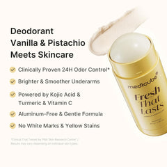 Medicube Vanilla & Pistacho Deodorant 83g