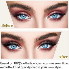 10 Pairs Half Eye Lashes Fluffy Lightweight And Soft Natural Look False Eyelashes
