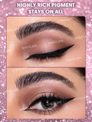 Sheglam Rosé Line & Define Waterproof Liquid Eyeliner (Black)