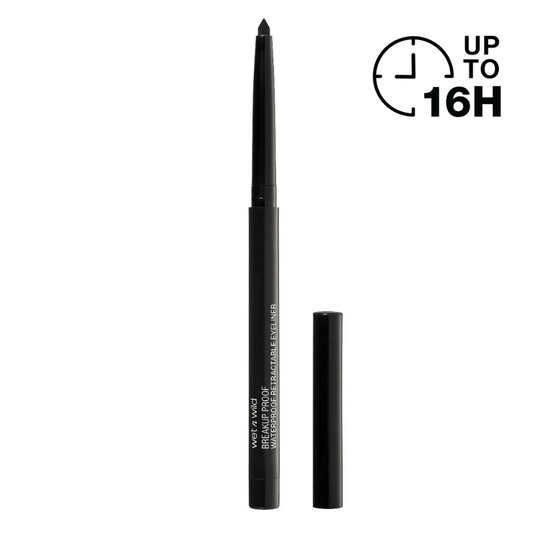 Wet n Wild Breakup Proof Waterproof Retractable Gel Eyeliner | Blackest Black