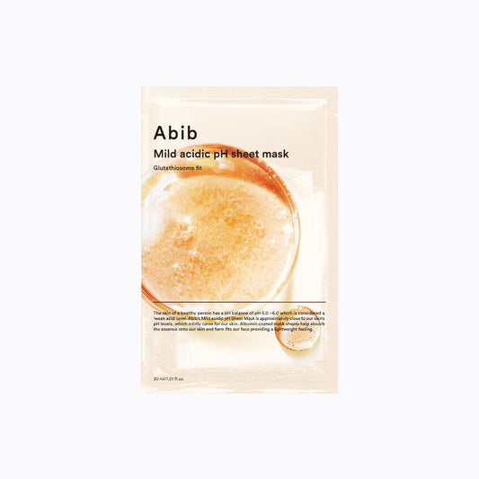 Abib Mild Acidic pH Sheet Mask Glutathiosome