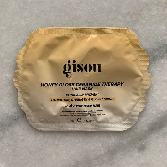 Gisou Honey Gloss Ceramide Therapy Hair Mask 10ml sachet