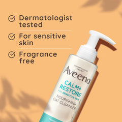 Aveeno Calm + Restore Nourishing Oat Cleanser 200 ml