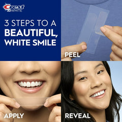 Crest 3DWhitestrips Rapid Smile Makeover at-Home Kit, 10 Levels Whiter, 11 Treatments 22 strips