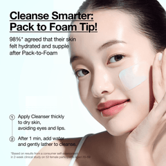 Anua PDRN Hyaluronic Acid Moisturizing Cleansing Foam 150ml